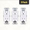 Faith Self-Test 15A TR GFCI Outlet Receptacle, White, PK 3 GLS-15ATR-WH-03 - alternate 1